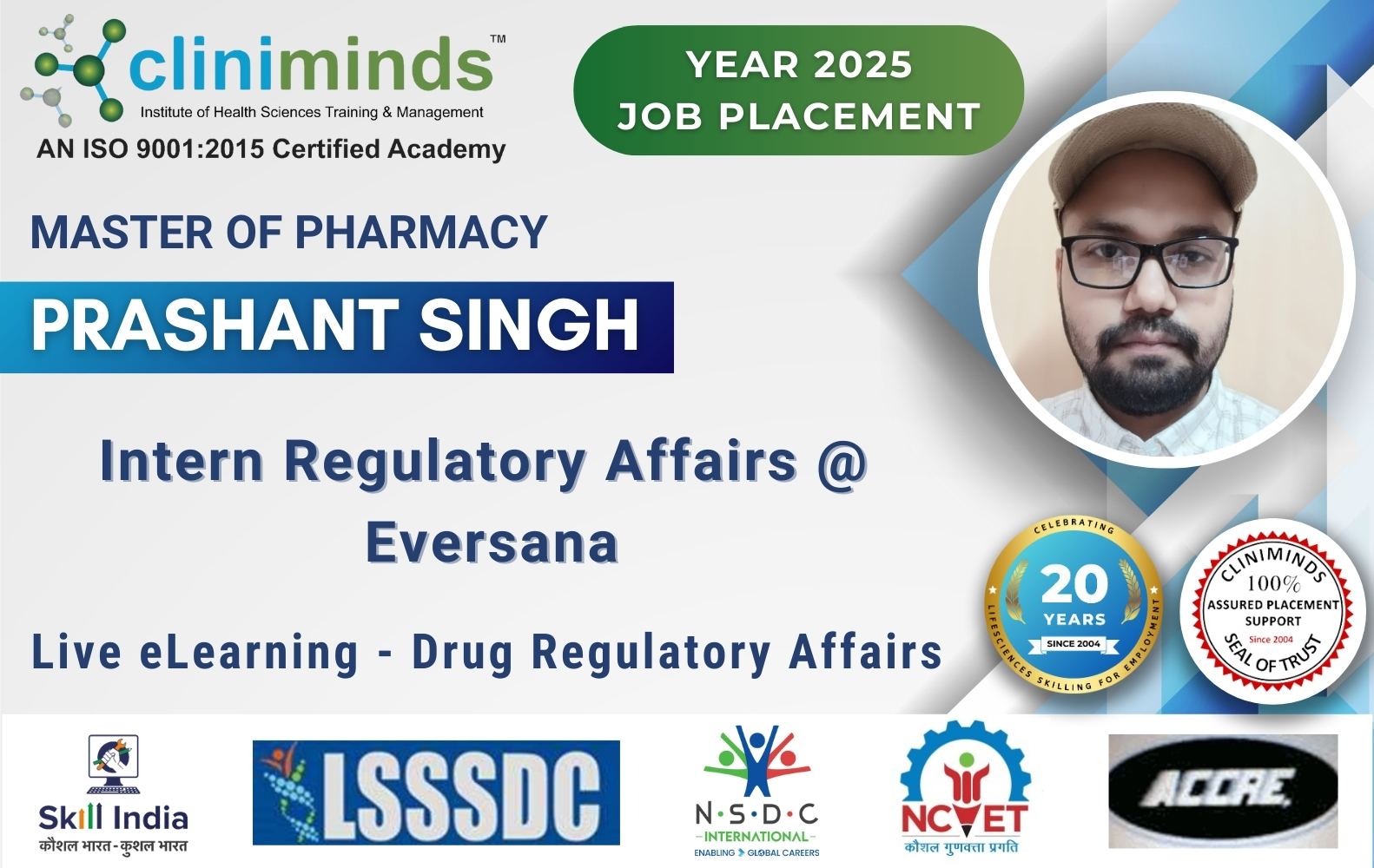 Cliniminds Drug Regulatory Affairs Placements